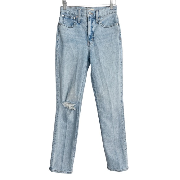 Madewell The Perfect Vintage Crop Jean in Sudbury Wash Women’s 24 - Picture 6 of 11